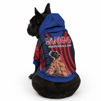 Polynesian Samoa Independence Day Pet Hoodie Polynesian Pacific Tribal LT9 - Polynesian Pride