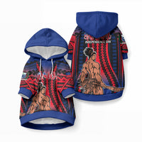 Polynesian Samoa Independence Day Pet Hoodie Polynesian Pacific Tribal LT9 Pullover Gradient - Polynesian Pride