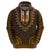 African Dashiki Hoodie With Tapa Pattern Gold LT9 - Polynesian Pride