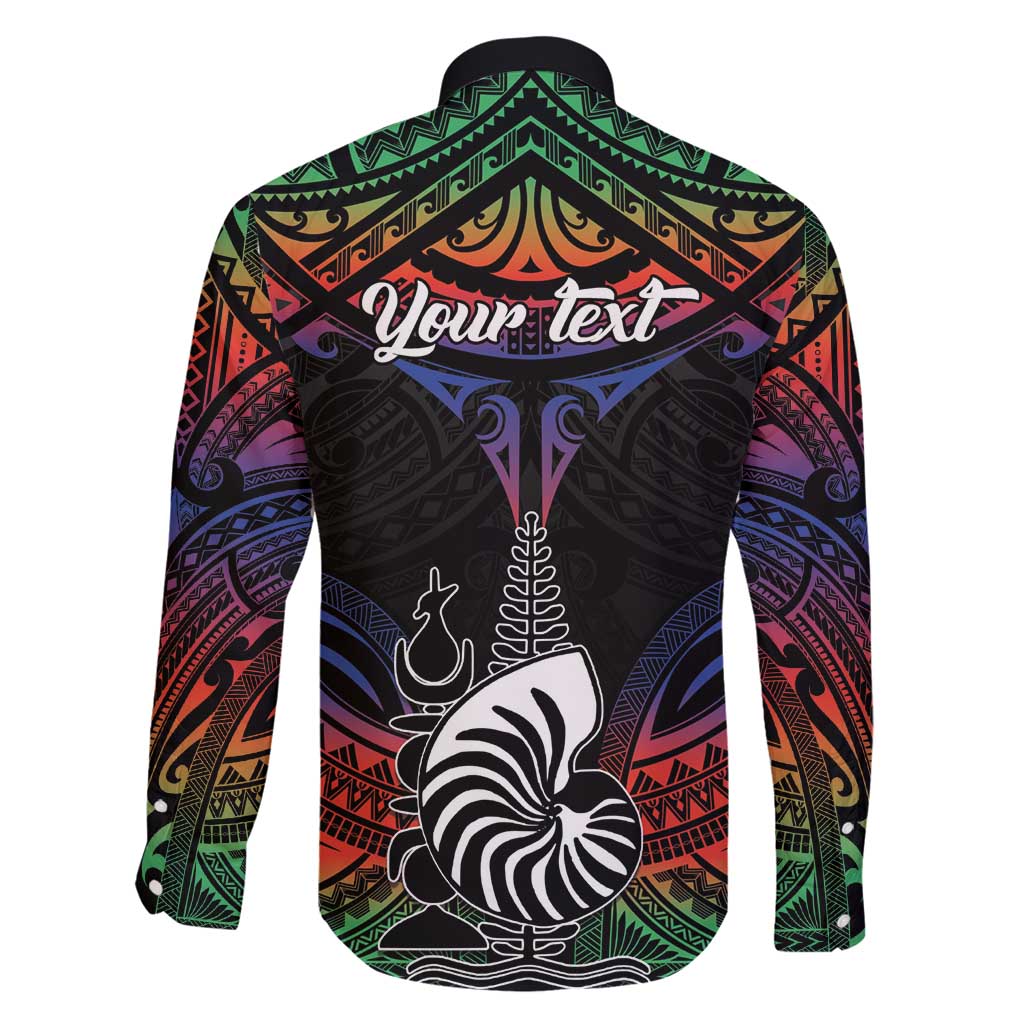 Personalised New Caledonia All Saints Day Family Matching Off Shoulder Maxi Dress and Hawaiian Shirt Candle Light with Polynesian Style