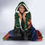 Personalised New Caledonia All Saints Day Hooded Blanket Candle Light with Polynesian Style