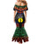 Personalised New Caledonia All Saints Day Mermaid Dress Candle Light with Polynesian Style