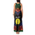 Personalised New Caledonia All Saints Day Tank Maxi Dress Candle Light with Polynesian Style