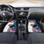 Personalized Filipino-American Car Mats The Eight-Rayed Sun with Bald Eagle