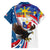 Personalized Filipino-American Hawaiian Shirt The Eight-Rayed Sun with Bald Eagle