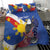 Personalized Filipino-American Bedding Set Philippines Coat Of Arms with Bald Eagle