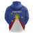 Personalized Pilipinas Eight-Rayed Sun Hoodie Philippines Map With Polynesian Style