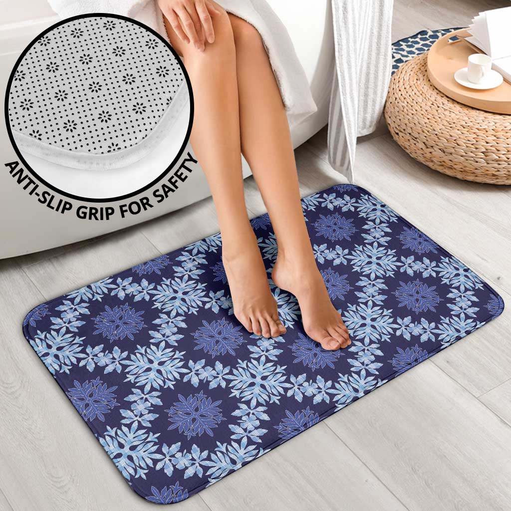 Palaka Hawaiian Quilt Seamless Pattern Bathroom Set - Polynesian Pride