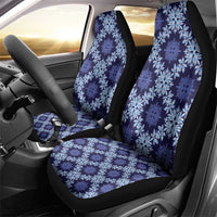 Palaka Hawaiian Quilt Seamless Pattern Car Seat Cover - Polynesian Pride
