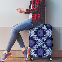 Palaka Hawaiian Quilt Seamless Pattern Luggage Cover - Polynesian Pride