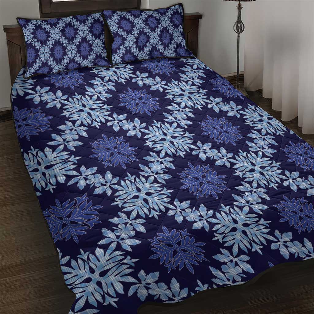 Palaka Hawaiian Quilt Seamless Pattern Quilt Bed Set - Polynesian Pride