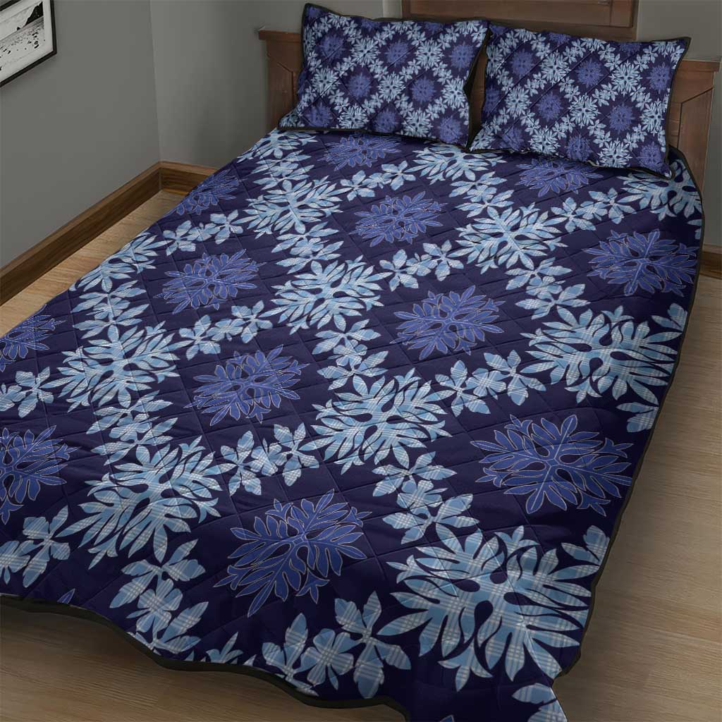 Palaka Hawaiian Quilt Seamless Pattern Quilt Bed Set - Polynesian Pride