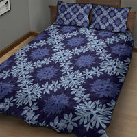 Palaka Hawaiian Quilt Seamless Pattern Quilt Bed Set - Polynesian Pride