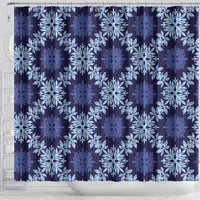 Palaka Hawaiian Quilt Seamless Pattern Shower Curtain - Polynesian Pride