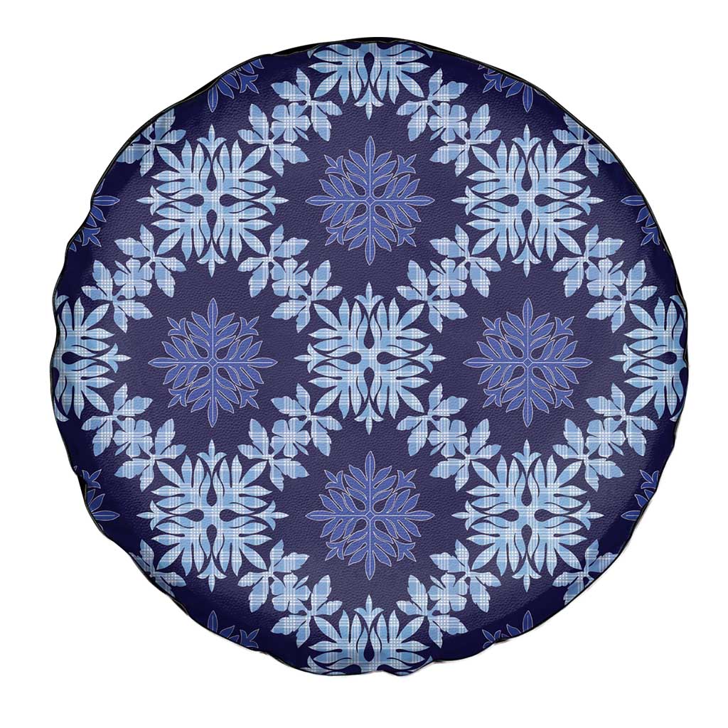 Palaka Hawaiian Quilt Seamless Pattern Spare Tire Cover - Polynesian Pride