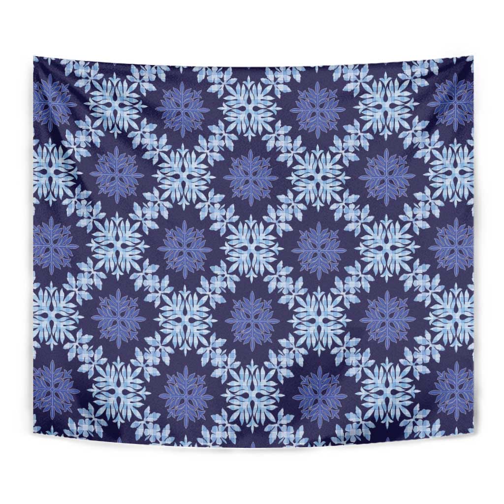 Palaka Hawaiian Quilt Seamless Pattern Tapestry - Polynesian Pride