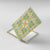 Squares Puakenikeni and Kalo Canvas Wall Art Turquoise Palaka Hawaiian Quilt Pattern - Polynesian Pride