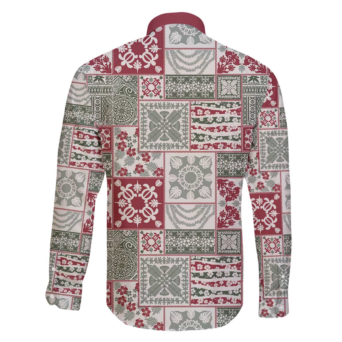 Mele Kalikimaka Hawaii Christmas Family Matching Off The Shoulder Long Sleeve Dress and Hawaiian Shirt Aloha Spirit with Hawaiian Quilt Pattern - Polynesian Pride