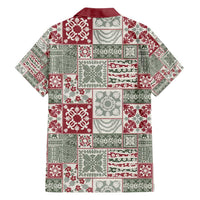 Mele Kalikimaka Hawaii Christmas Family Matching Puletasi and Hawaiian Shirt Aloha Spirit with Hawaiian Quilt Pattern LT9 - Polynesian Pride