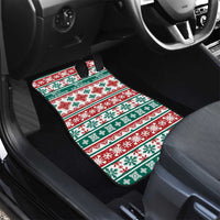 Mele Kalikimaka Hawaii Christmas Car Mats Hawaiian Quilt Pattern Style - Polynesian Pride