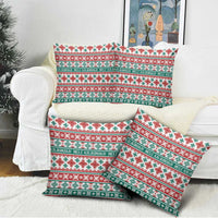 Mele Kalikimaka Hawaii Christmas Pillow Cover Hawaiian Quilt Pattern Style - Polynesian Pride