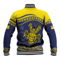 Niue Coconut Crab Baseball Jacket Rock of Polynesia