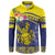 Niue Coconut Crab Button Sweatshirt Rock of Polynesia