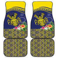 Niue Coconut Crab Car Mats Rock of Polynesia