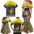 Niue Coconut Crab Family Matching Mermaid Dress and Hawaiian Shirt Rock of Polynesia