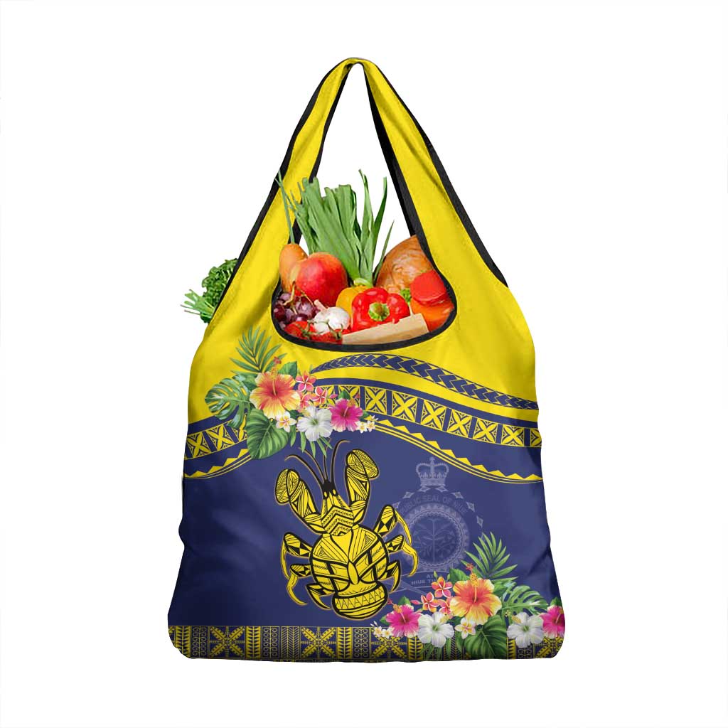 Niue Coconut Crab Grocery Bag Rock of Polynesia