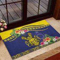 Niue Coconut Crab Rubber Doormat Rock of Polynesia