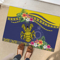 Niue Coconut Crab Rubber Doormat Rock of Polynesia