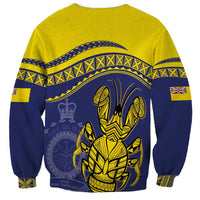 Niue Coconut Crab Sweatshirt Rock of Polynesia