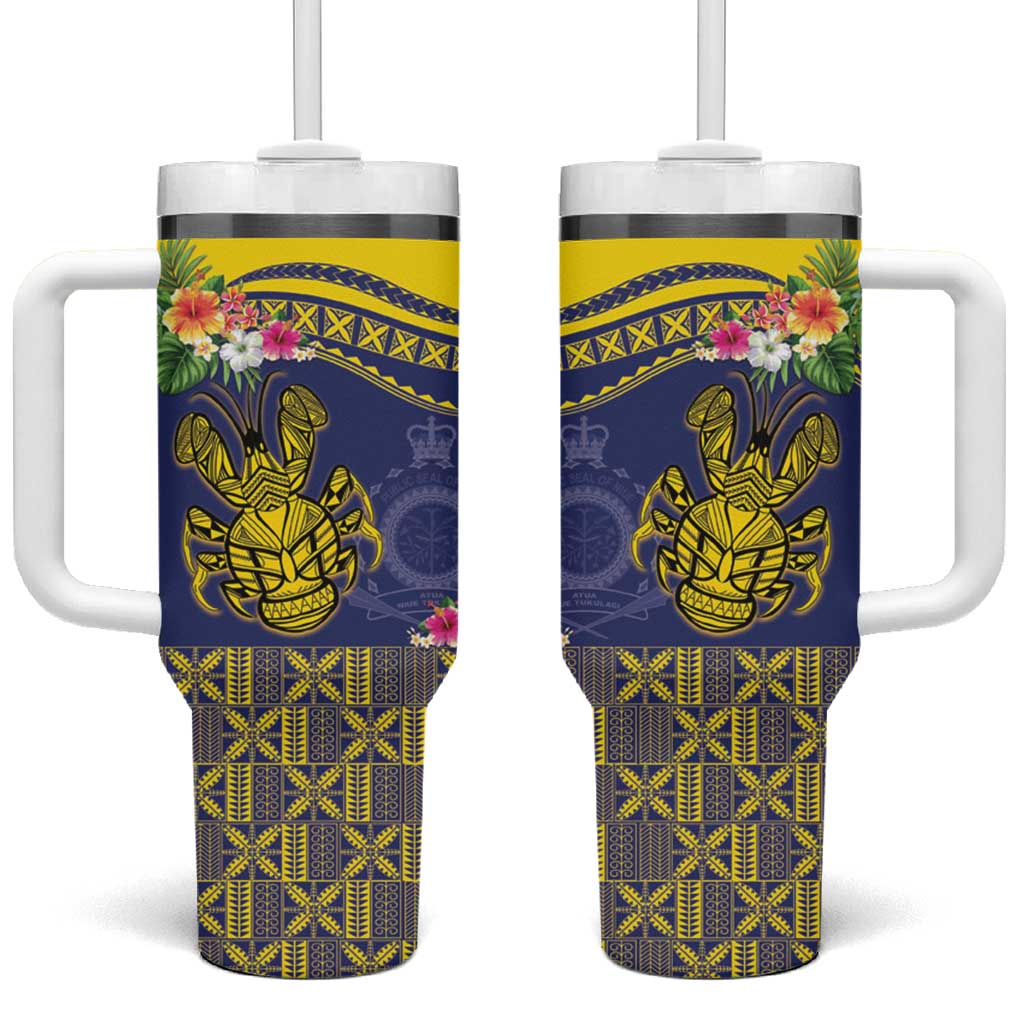 Niue Coconut Crab Tumbler With Handle Rock of Polynesia