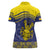 Niue Coconut Crab Women Polo Shirt Rock of Polynesia