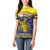 Niue Coconut Crab Women Polo Shirt Rock of Polynesia