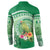 Norfolk Parakeet Tropical Button Sweatshirt Norfolk Island Tribal Pattern