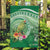 Norfolk Parakeet Tropical Garden Flag Norfolk Island Tribal Pattern