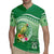 Norfolk Parakeet Tropical Rugby Jersey Norfolk Island Tribal Pattern