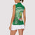 Norfolk Parakeet Tropical Women Sleeveless Polo Shirt Norfolk Island Tribal Pattern