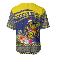 Monuina e Kilisimasi Niue Christmas Baseball Jersey Niuean Tribal Pattern