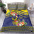 Monuina e Kilisimasi Niue Christmas Bedding Set Niuean Tribal Pattern