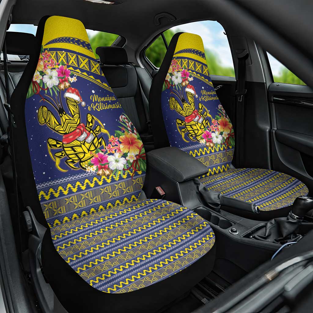 Monuina e Kilisimasi Niue Christmas Car Seat Cover Niuean Tribal Pattern