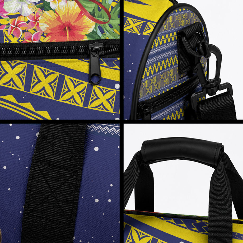 Monuina e Kilisimasi Niue Christmas Duffle Bag Niuean Tribal Pattern LT9 - Polynesian Pride