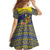 Monuina e Kilisimasi Niue Christmas Family Matching Off Shoulder Maxi Dress and Hawaiian Shirt Niuean Tribal Pattern