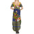 Monuina e Kilisimasi Niue Christmas Family Matching Summer Maxi Dress and Hawaiian Shirt Niuean Tribal Pattern