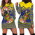 Monuina e Kilisimasi Niue Christmas Hoodie Dress Niuean Tribal Pattern