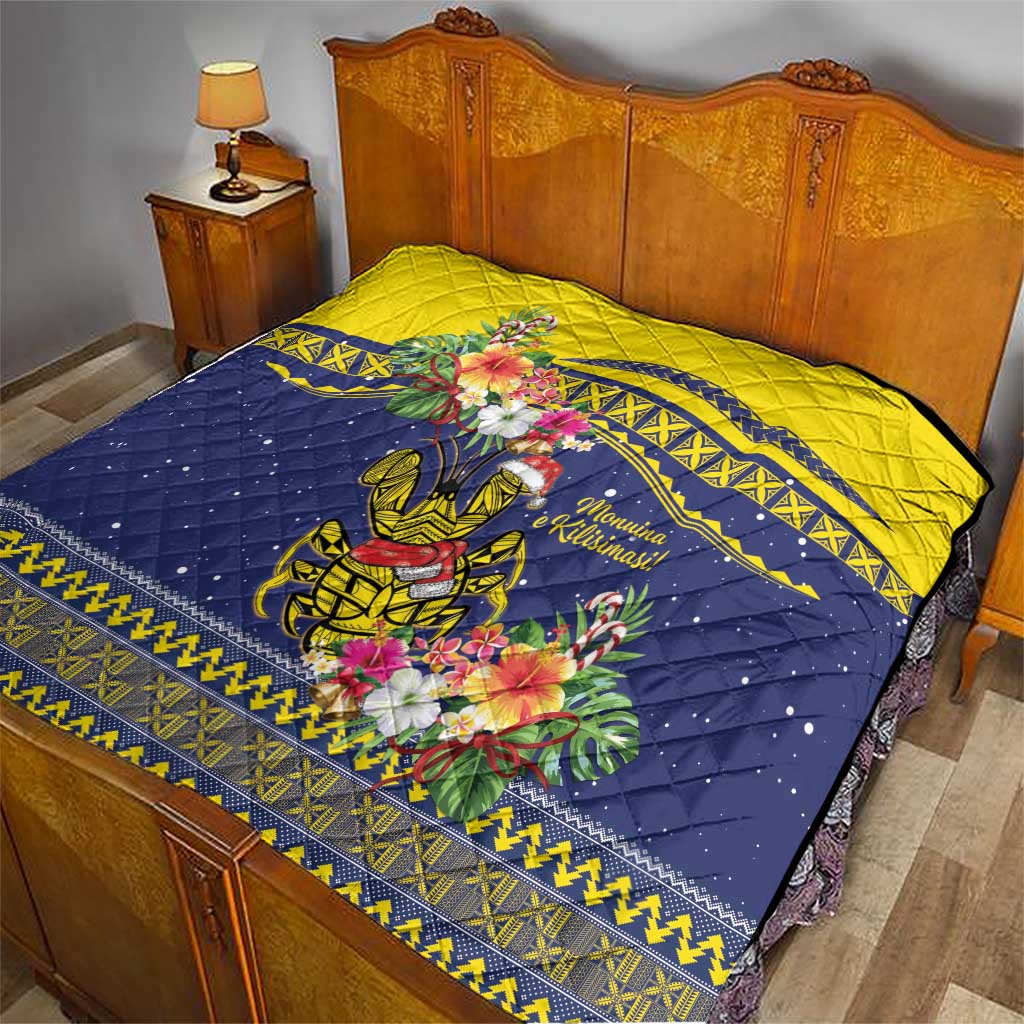 Monuina e Kilisimasi Niue Christmas Quilt Niuean Tribal Pattern