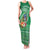 Norfolk Island Pine Tree Christmas Family Matching Tank Maxi Dress and Hawaiian Shirt Coat of Arm and Polynesian Pattern