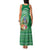 Norfolk Island Pine Tree Christmas Family Matching Tank Maxi Dress and Hawaiian Shirt Coat of Arm and Polynesian Pattern